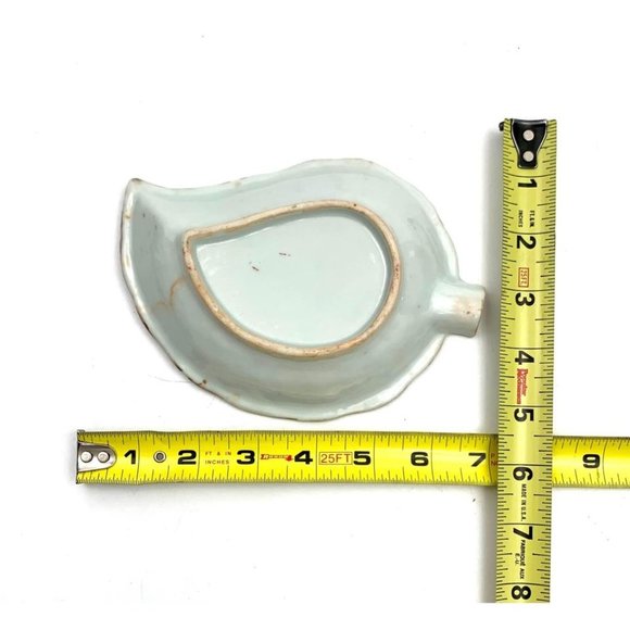 Rose Medallion Rare Antique Decorative Dish Beautiful Collectibles Decor - Picture 5 of 6